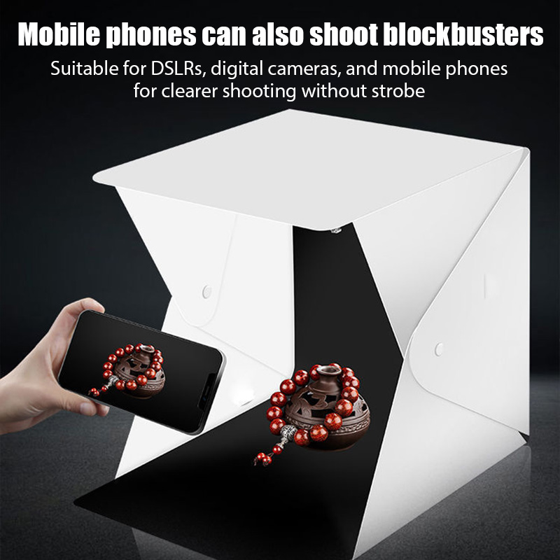 Mini Folding Photo Booth Softb - đánh giá và giá Softbox Portable Strip