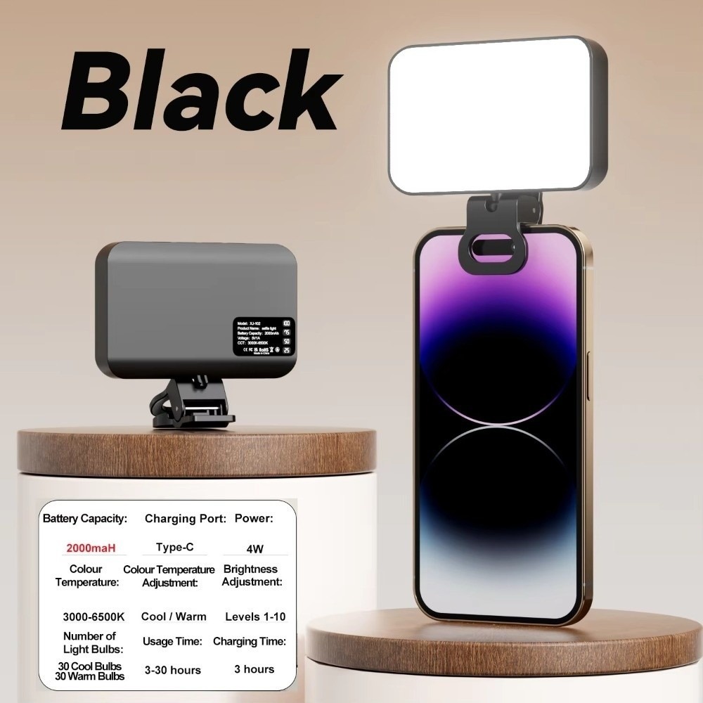 800/1000mAh LED Selfie Light 3 - đánh giá và giá Photography Using Lighting
