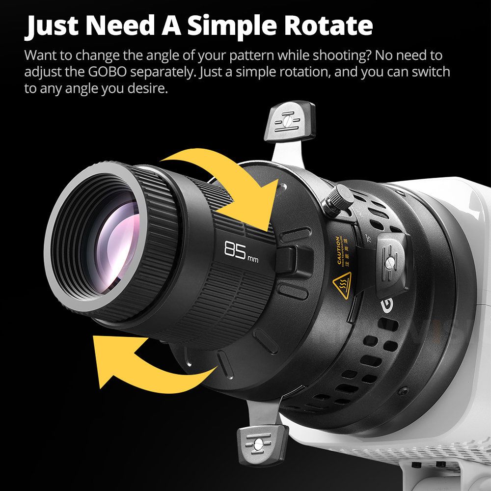 GODOX BP-SE LED Projection Att - đánh giá và giá Fresnel Lens Attachment