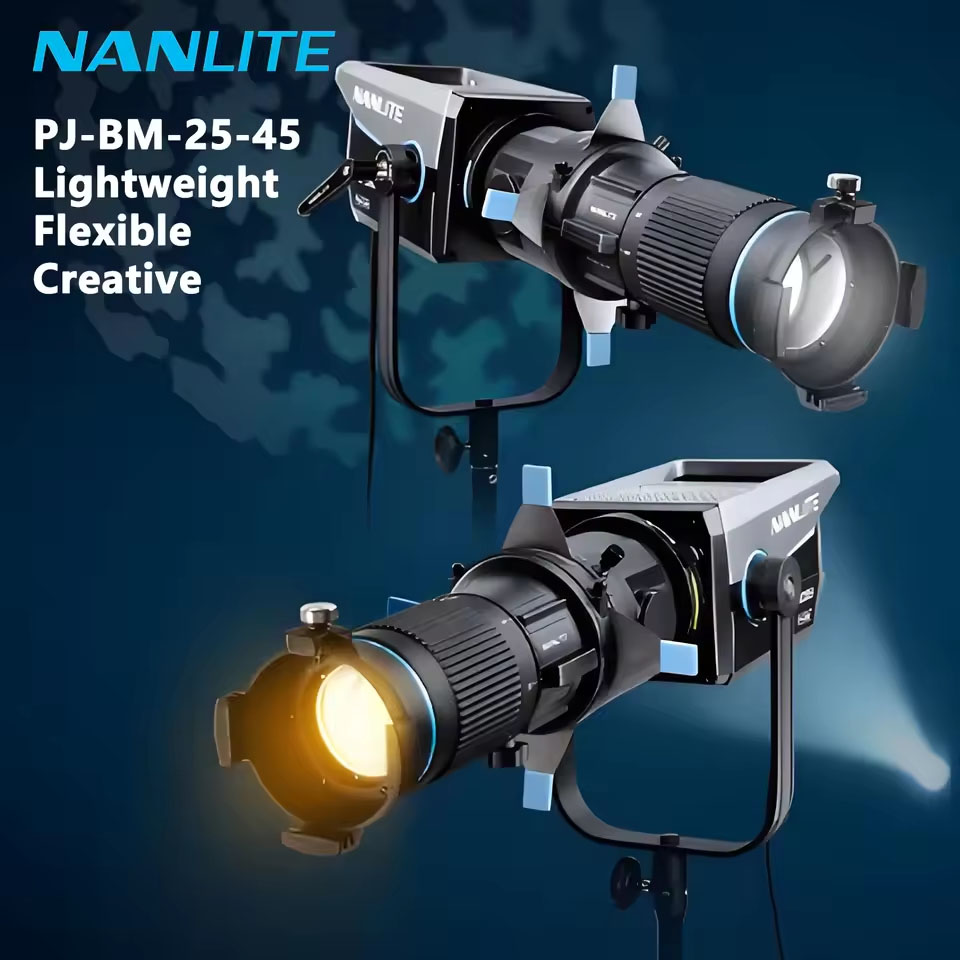 Nanlite PJ-BM-25-45 Bowens Mou - đánh giá và giá Fresnel Lens Attachment