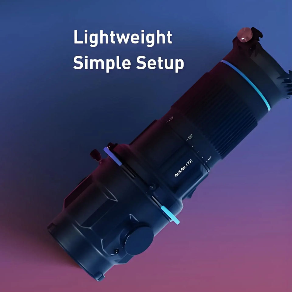 Nanlite PJ-BM-25-45 Bowens Mou - đánh giá và giá Fresnel Lens Attachment