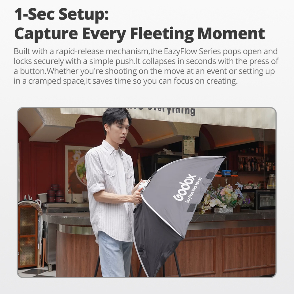 Godox EazyFlow series Foldable - đánh giá và giá Photography Lighting Product