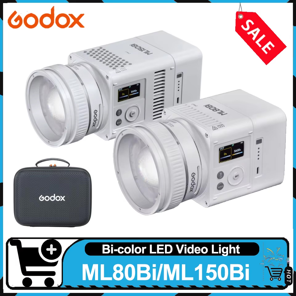 Godox ML80Bi ML150Bi 80/150W 2 - đánh giá và giá Photography Lighting Wireless