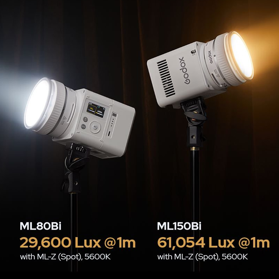 Godox ML80Bi ML150Bi 80/150W 2 - đánh giá và giá Photography Lighting Wireless