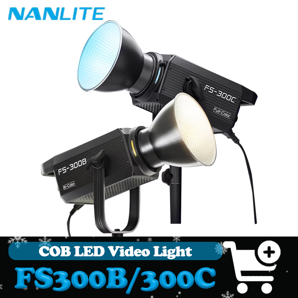 Nanlite FS-300C FS-300B Video  - đánh giá và giá Photography Lighting Wireless