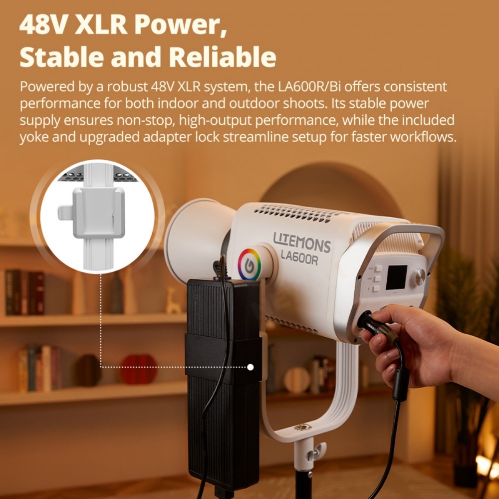 Godox LITEMONS LA600Bi LA600R  - đánh giá và giá Photography Lighting Wireless
