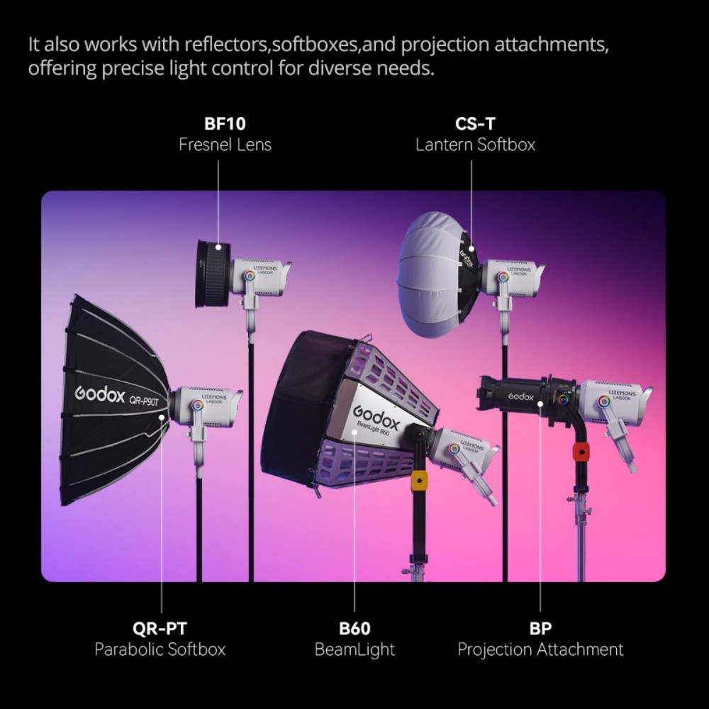 Godox LITEMONS LA600Bi LA600R  - đánh giá và giá Photography Lighting Wireless