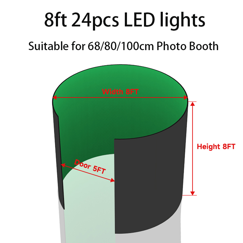 360 Photo Booth Enclosure Free - đánh giá và giá Photography Lighting And Backdrop Kits